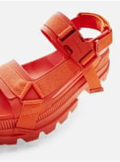 Desigual Oranžové dámské sandály na platformě Desigual Road 41