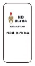 HD Ultra Ochranné flexibilní sklo iPhone 15 Pro Max 118431