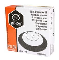 Demon Nylonový čistící kotouč ke křovinořezu 200x25,4mm DEMON