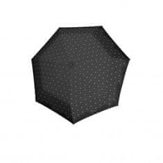 Knirps X1 LOTOUS BLACK - lehký skládací mini deštník