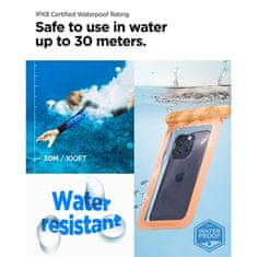 Spigen Pouzdro na mobil Aqua Shield WaterProof Case A601 - Apricot