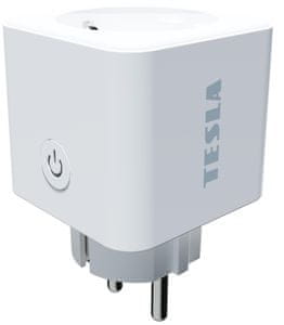 Tesla SMART Plug SP300 Chytrá zásuvka Wi-Fi 2,4 GHz dálkové ovládání vytváření scénářů simulace přítomnosti v domě ovládání světel a spotřebičů na dálku chytrá zásuvka ovládání mobilem dálkové ovládání mobilní aplikace kontrola nad světly a spotřebici bezdrátová smart zásuvka hlasový asistent automatizace nastavení automatizací zobazení aktuální sportřeby energie spotřeba energie.