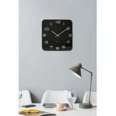 Karlsson Designové nástěnné hodiny Karlsson Vintage, černé 35 cm