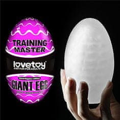 Lovetoy Lovetoy Giant Egg (Grind Ripples), pánský masturbátor
