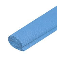 Krepový papír 50x200 cm světle modrý - 7 balení