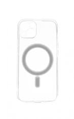 TopQ Kryt iPhone 13 s MagSafe pevný průhledný 67634