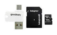 GoodRam Paměťová karta 128GB Class 10 + čtečka micro USB 118457
