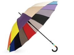 Kraftika 1ks -115 cm multikolor velký rodinný deštník duha