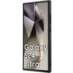 Bmw obal na Samsung Galaxy S24 ULTRA Black Leather Carbon