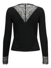 Jacqueline de Yong Dámské triko JDYROXY Regular Fit 15317464 Black (Velikost S)