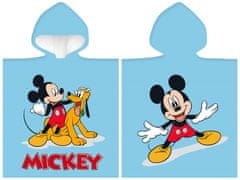 BrandMac Modré dětské pončo Mickey Mouse