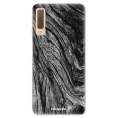 iSaprio Silikonové pouzdro - Burned Wood pro Samsung Galaxy A7 (2018)