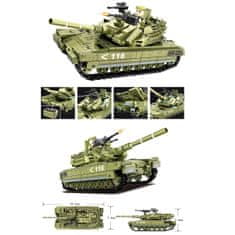IZMAEL Stavebnice WOMA-Válečný tank KP30130