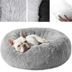 MG Dog Bed pelíšek pro kočky a psy 60 cm, šedý