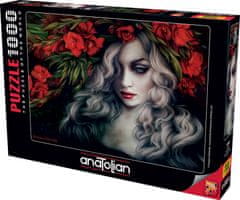 AnaTolian Puzzle Žena v květech 1000 dílků