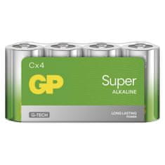 GP Alkalická baterie GP Super C (LR14), 4 ks