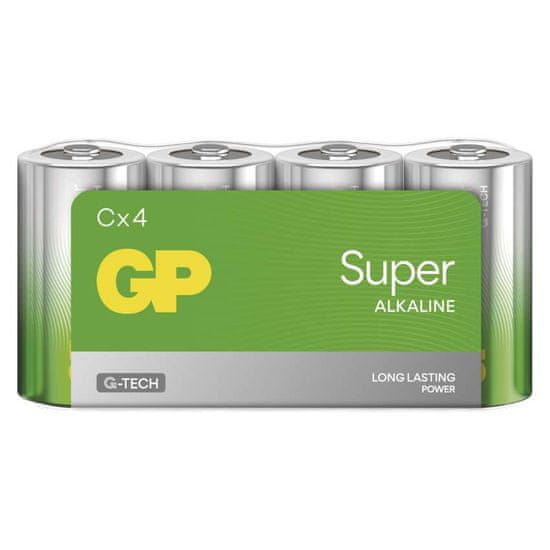 GP Alkalická baterie GP Super C (LR14), 4 ks