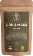 BrainMax Pure Lion's Mane (Hericium) prášek, BIO 100g