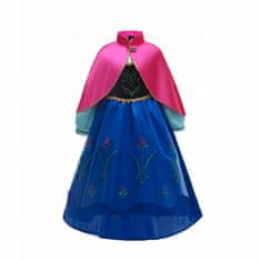 bHome Dětský kostým ANNA Frozen s parukou 122-128 L