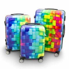 shumee kufry sada barevných čtverců