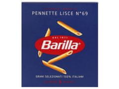 Barilla BARILLA Pennette Lisce - italské trubkové těstoviny, těstoviny penne 500g 20 baliki