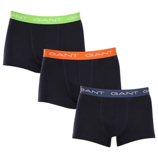 Gant 3PACK pánské boxerky černé (902343003-378)