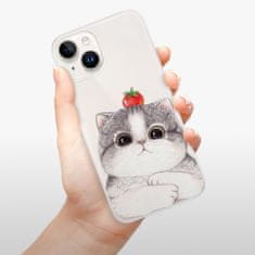 iSaprio Silikonové pouzdro - Cat 03 pro iPhone 15