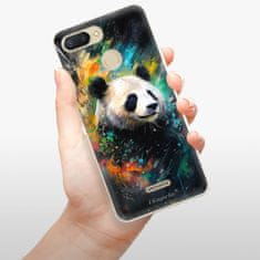 iSaprio Silikonové pouzdro - Abstract Panda pro Xiaomi Redmi 6