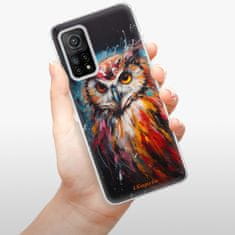 iSaprio Silikonové pouzdro - Abstract Owl pro Xiaomi Mi 10T / Mi 10T Pro