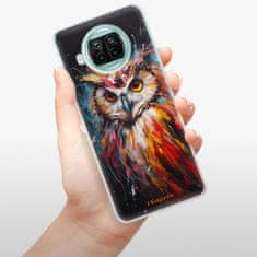 iSaprio Silikonové pouzdro - Abstract Owl pro Xiaomi Mi 10T Lite