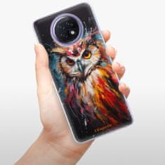 iSaprio Silikonové pouzdro - Abstract Owl pro Xiaomi Redmi Note 9T