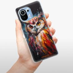 iSaprio Silikonové pouzdro - Abstract Owl pro Xiaomi Mi 11