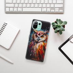 iSaprio Silikonové pouzdro - Abstract Owl pro Xiaomi Mi 11 Lite