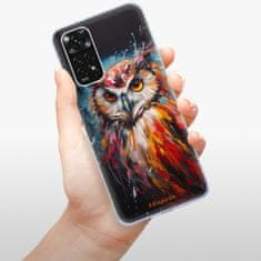 iSaprio Silikonové pouzdro - Abstract Owl pro Xiaomi Redmi Note 11 / Note 11S