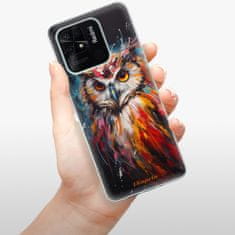 iSaprio Silikonové pouzdro - Abstract Owl pro Xiaomi Redmi 10C