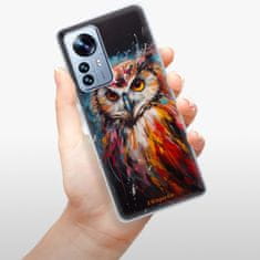 iSaprio Silikonové pouzdro - Abstract Owl pro Xiaomi 12 Pro