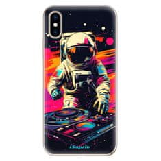 iSaprio Silikonové pouzdro - Astronaut DJ pro Apple iPhone XS