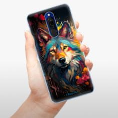iSaprio Silikonové pouzdro - Mysterious Wolf pro Xiaomi Redmi 8