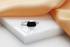 Brilio Silver Minimalistický stříbrný prsten GR106W (Obvod 58 mm)