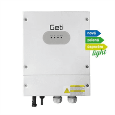 sapro FVE regulátor Geti GWH01 MPPT 4kW pro fotovoltaický ohřev vody