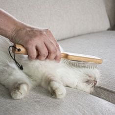 EBI D&D I LOVE HAPPY CATS APRIL špendlíkový kartáč pro kočky na rozčesávání srsti 25,5x7x4,5cm