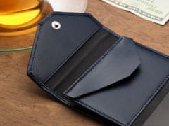Pularys pánská kožená peněženka modrá