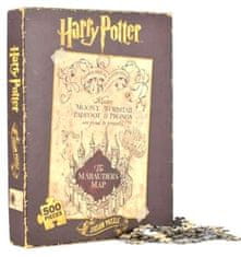CurePink Puzzle Harry Potter: Pobertúv plánek (50 x 35 cm) 500 kusů
