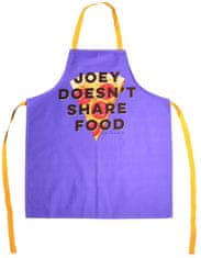 CurePink Kuchyňská zástěra Friends|Přátelé: Joey Doesn't Share Food (70 x 80 cm)