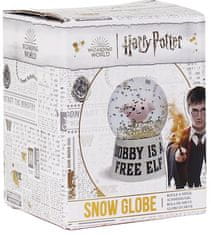 CurePink Těžítko sněhová koule Harry Potter: Kawaii Dobby (5 x 6 x 5 cm)