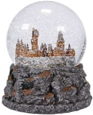 CurePink Těžítko - sněhová koule Harry Potter: Hrad Bradavice (průměr koule 11 cm)