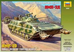Zvezda bojové vozidlo pěchoty BMP-2D / BVP-2D, Model Kit tank 3555, 1/35