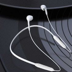 DUDAO Bezdrátová sluchátka Bluetooth do uší bílá U5B Dudao