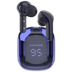 AceFast Bezdrátová sluchátka TWS Bluetooth bez dokovací stanice modrá T6 sapphire blue Acefast