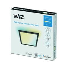 WiZ WiZ přisazený LED panel 12W 1000lm 2700-6500K IP20 30x30cm, černý
